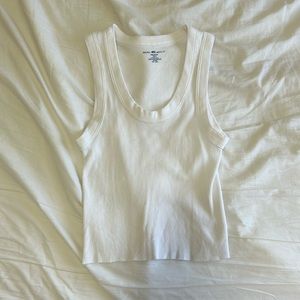 brandy melville white tank top